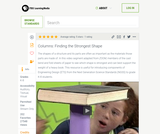Columns: Finding the Strongest Shape
