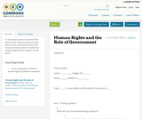 Human Rights and the Role of Government