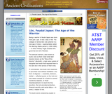 10c. Feudal Japan: The Age of the Warrior 10c. Feudal Japan: The Age of the Warrior