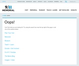 9/11 Memorial: Interactive 9/11 Timelines 9/11 Memorial: Interactive 9/11 Timelines