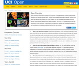 Open Chemistry: UC Irvine, UCI Open