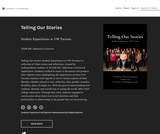 Telling Our Stories