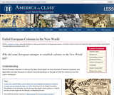 Failed European Colonies in the New World