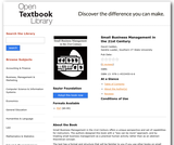 Small Business Management in the 21st Century Small Business Management in the 21st Century