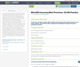 BlendEd Learning Best Practices - En Mi Familia
