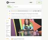 Density and Buoyancy: Pouring Air into Water