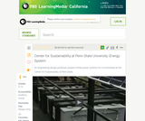 Center for Sustainability at Penn State University: Energy System Center for Sustainability at Penn State University: Energy System