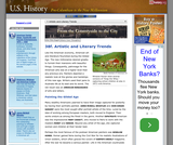 38f. Artistic and Literary Trends 38f. Artistic and Literary Trends