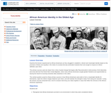 African-American Identity in the Gilded Age African-American Identity in the Gilded Age