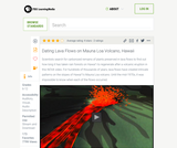 Dating Lava Flows on Mauna Loa Volcano, Hawaii