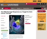 The DNA Damage Response as a Target for Anti-Cancer Therapy, Fall 2008 The DNA Damage Response as a Target for Anti-Cancer Therapy, Fall 2008