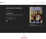 Astronomy for Educators Astronomy for Educators