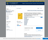 Quantitative Research Methods for Political Science, Public Policy and Public Administration for Undergraduates: 1st Edition With Applications in Excel Quantitative Research Methods for Political Science, Public Policy and Public Administration for Undergraduates: 1st Edition With Applications in Excel