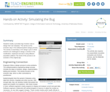 Simulating the Bug