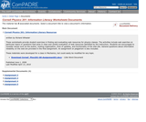 Cornell Physics 201: Information Literacy Worksheets