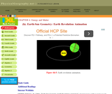 Earth-Sun Geometry - Earth Revolution Animation Earth-Sun Geometry - Earth Revolution Animation