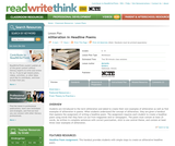 Alliteration in Headline Poems Alliteration in Headline Poems