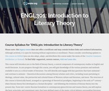 Introduction to Literary Theory Introduction to Literary Theory