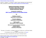 Rational Number Project Fraction Operations and Initial Decimal Ideas