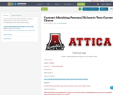 Careers: Matching Personal Values to Your Career Choice Careers: Matching Personal Values to Your Career Choice