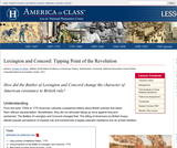 Lexington and Concord: Tipping Point of the Revolution