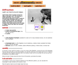 Diffraction Diffraction