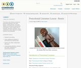 Postcolonial Literature Lesson - Remix Postcolonial Literature Lesson - Remix