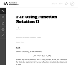 Using Function Notation II