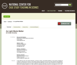 As Light Meets Matter: Art Under Scrutiny