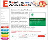 Subjects, Objects and Predicates Lesson Subjects, Objects and Predicates Lesson