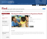 The Impact of Primary Care on Population Health