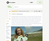 A Visit to Yellowstone