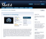 Introduction to Climatology Introduction to Climatology