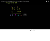 Arithmetic Operations: Multiplying Decimals 5