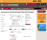 Chemicals in the Environment: Fate and Transport, Fall 2004 Chemicals in the Environment: Fate and Transport, Fall 2004