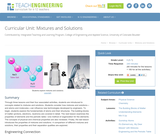 Mixtures and Solutions