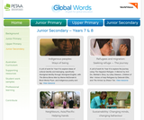 Global Words: Junior Secondary Resources Global Words: Junior Secondary Resources