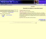 Molecular Structure of Cavansite