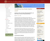WorldCom Case Study Update 2006 WorldCom Case Study Update 2006