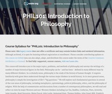 Introduction to Philosophy Introduction to Philosophy