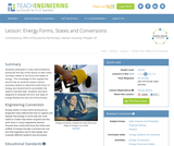 Energy Forms, States and Conversions
