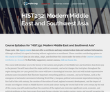 Modern Middle East and Southwest Asia Modern Middle East and Southwest Asia