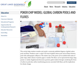 Poker Chip Model: Global Carbon Pools and Fluxes