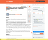 Badges for sharing data and code at Biostatistics: an observational study Badges for sharing data and code at Biostatistics: an observational study