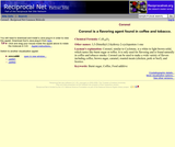 Molecular Structure of Coronol