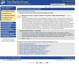 Cirque du Circuit: A Unit on Electric Circuits for High School Physics