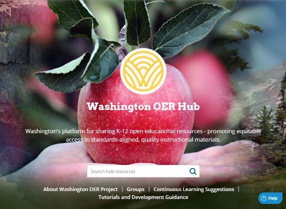 Washington OER Hub Information