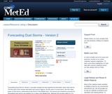 Forecasting Dust Storms - Version 2 Forecasting Dust Storms - Version 2