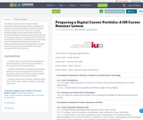 Preparing a Digital Career Portfolio: A HS Career Seminar Lesson