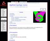 Introductory algebraic topology Introductory algebraic topology